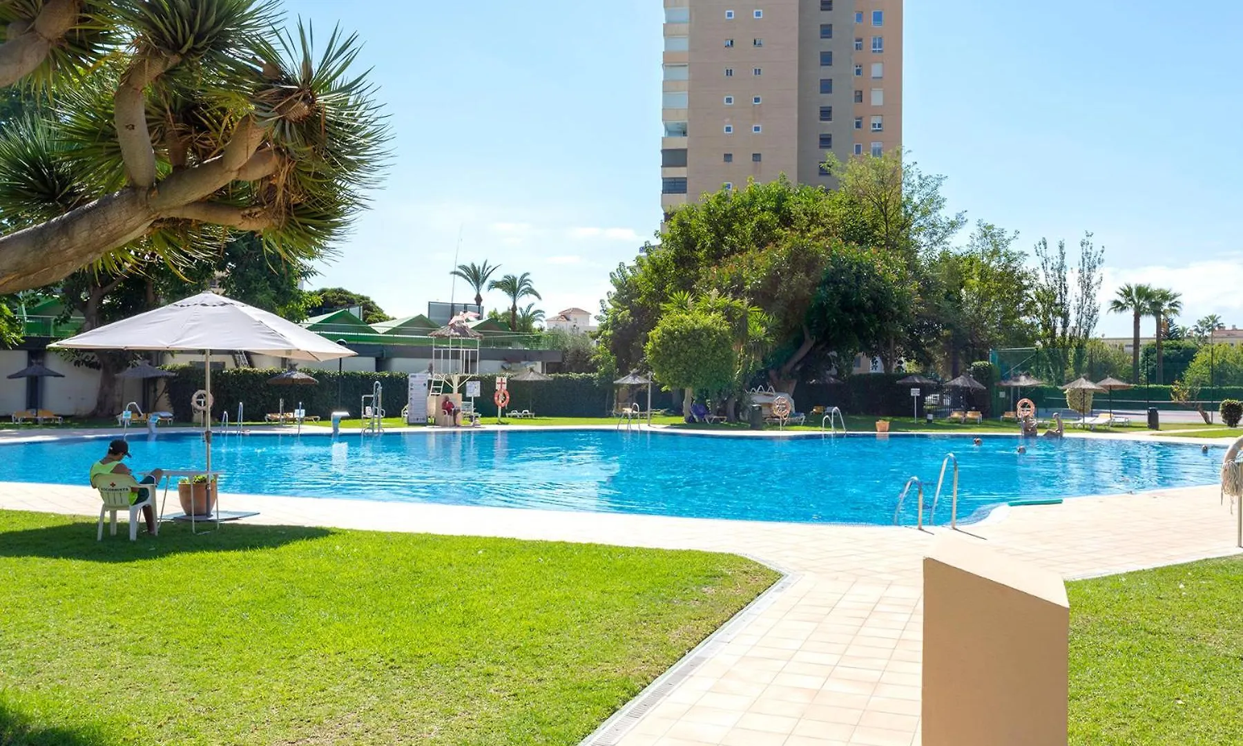Playamar Flat In The Beach With Pool, Tennis And Paddle Court, Gardens Torremolinos Apartmán