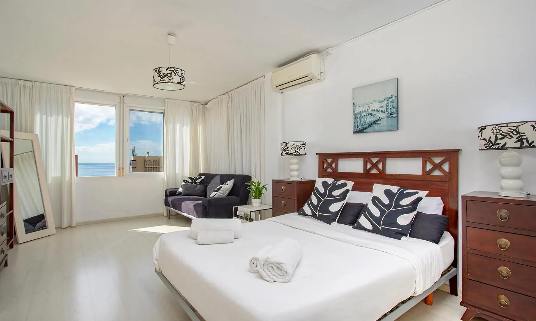 Apartmán Playamar Flat In The Beach With Pool, Tennis And Paddle Court, Gardens Torremolinos Španělsko