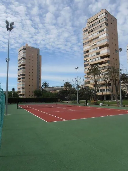 Playamar Flat In The Beach With Pool, Tennis And Paddle Court, Gardens Torremolinos 0*,  Spanien